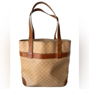 Vintage Celine Macadam shoulder bag